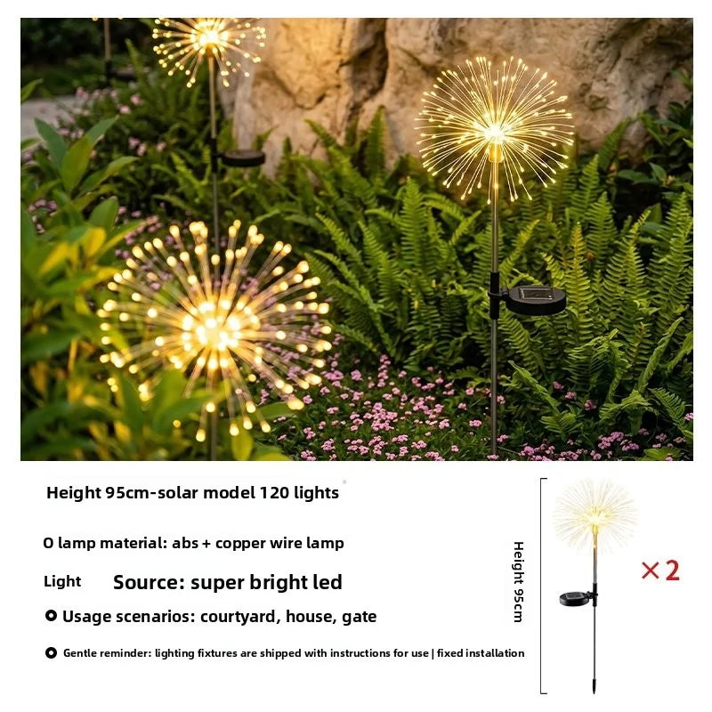 New Style Outdoor Waterproof Atmosphere Solar Ambient Lighting For Courtyard Park Landscaping Home Garden Decoration Lawn Lamp