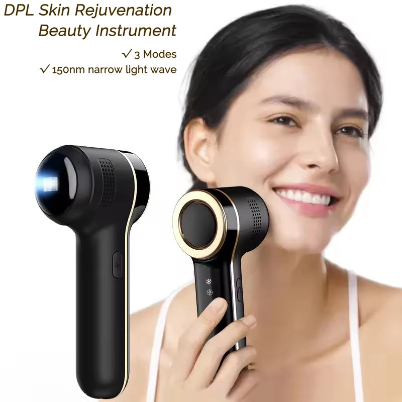 Nuevo dispositivo de rejuvenecimiento de la piel DPL, luz infrarroja estroboscópica, sensación de hielo, tecnología indolora, instrumento de belleza de punto de congelación