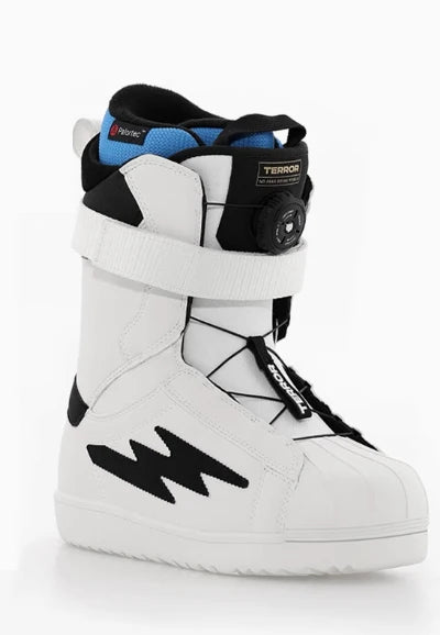 En oferta, botas de Snowboard cálidas para hombres y mujeres, equipo de esquí profesional, botas de nieve de uso rápido para Snowboard