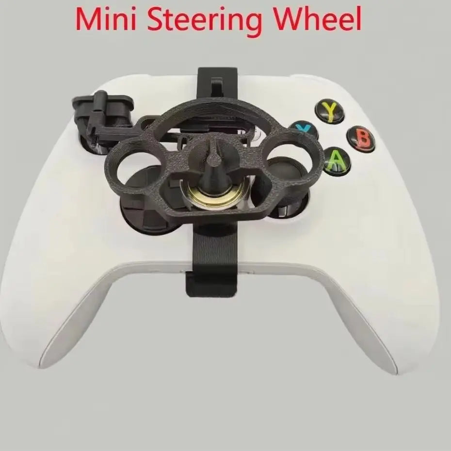 Mini volante de carreras para mando de Xbox Series X/S, impresión 3D, repuesto para juegos de carreras