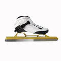 Patines de hielo CT de fibra de carbono, patines de velocidad, 380mm, 410mm, 430mm, 62, negro, azul, blanco, mujer, pista de campo