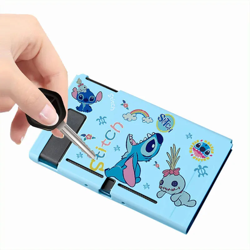 Funda de dibujos animados de Anime para Nintendo Switch Oled, consola de juegos Joy Con, carcasa protectora de silicona TPU suave, accesorios