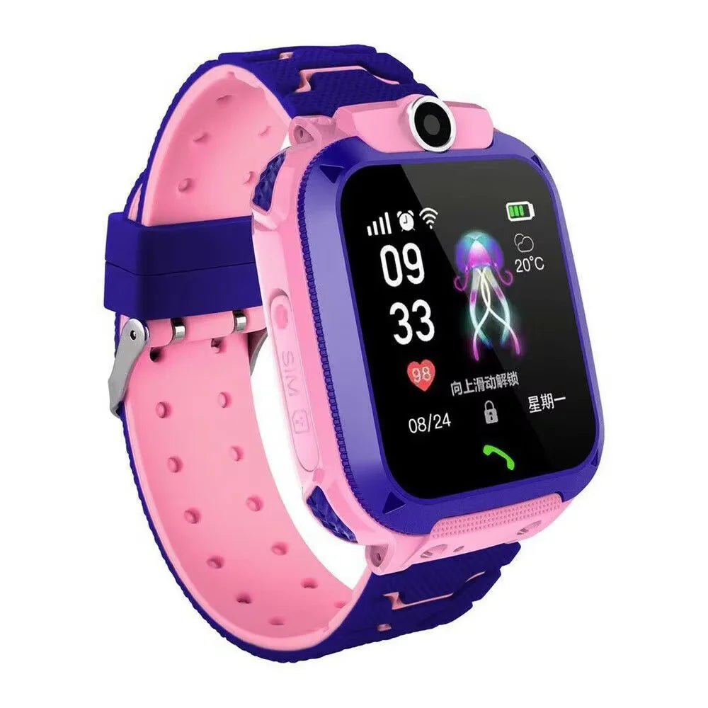 Nuevo reloj inteligente 5G resistente al agua para niños 2026 con GPS, ubicación SOS, tarjeta SIM, cámara, reloj infantil, regalo para niños y niñas, iOS y Android