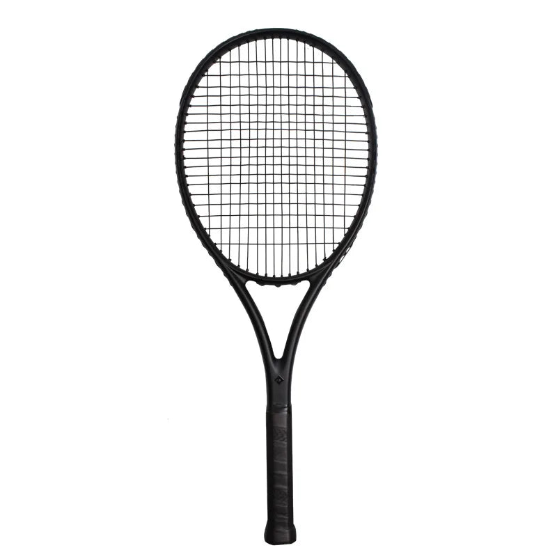 Raqueta de tenis profesional, fabricada íntegramente en fibra de carbono, para adultos, ligera, ideal para competiciones, portátil y resistente, equipo deportivo.