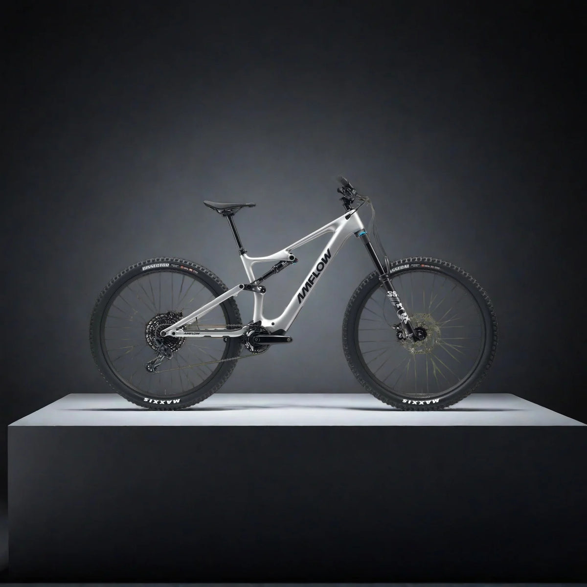 Bicicleta eléctrica de montaña de enduro Amflow PL Carbon Medium 800Wh para todo terreno