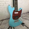 Guitarra Eléctrica de Moda en Color Azul Daphne, con Pastillas Simples y Humbucker, para Principiantes, Entrega Gratuita