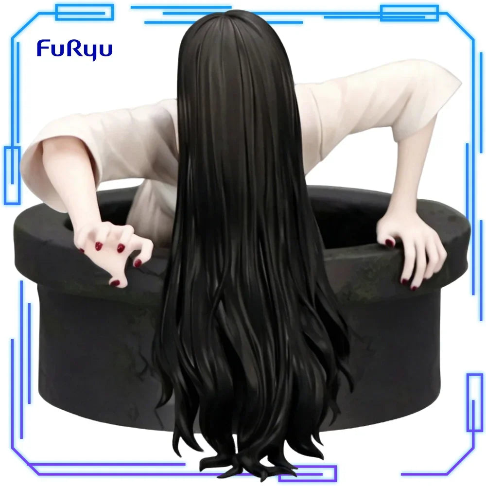 En Stock, Figura Original de FuRyu, Yamamura Sadako de 9cm, Colección de Anime, Modelo de Juguete, Figura de Noodle Stopper, Regalo de Cumpleaños