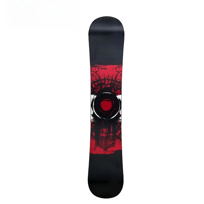 TOPKO Equipo de Esquí para Adultos, Tabla de Snowboard para Hombre con Núcleo de Madera de Álamo, Tabla de Snowboard Rocker Campera