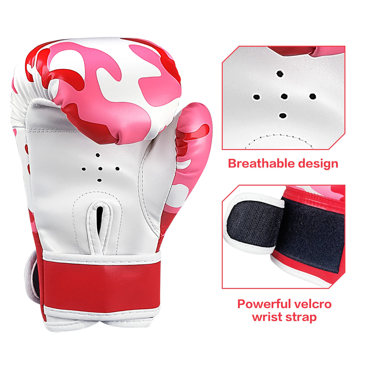 Gran oferta, 1 par, regalo para niños, Kickboxing, Kick Box, entrenamiento, saco de arena, guantes de lucha deportivos, guante de boxeo MMA