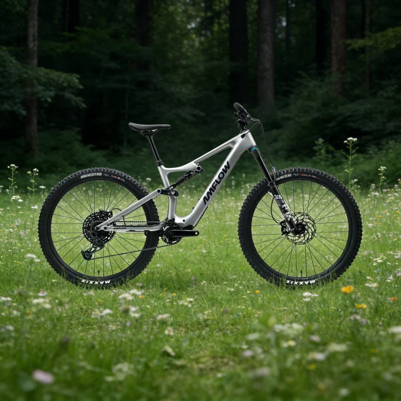 Bicicleta eléctrica de montaña de enduro Amflow PL Carbon Medium 800Wh para todo terreno