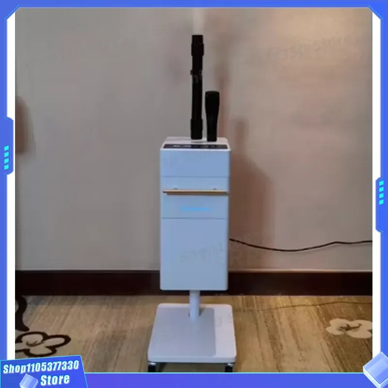Máquina profesional de peluquería con vapor ultrasónico y nano-tecnología, equipo de spa para el cuidado del cabello con ozono, adecuado para uso en salones.