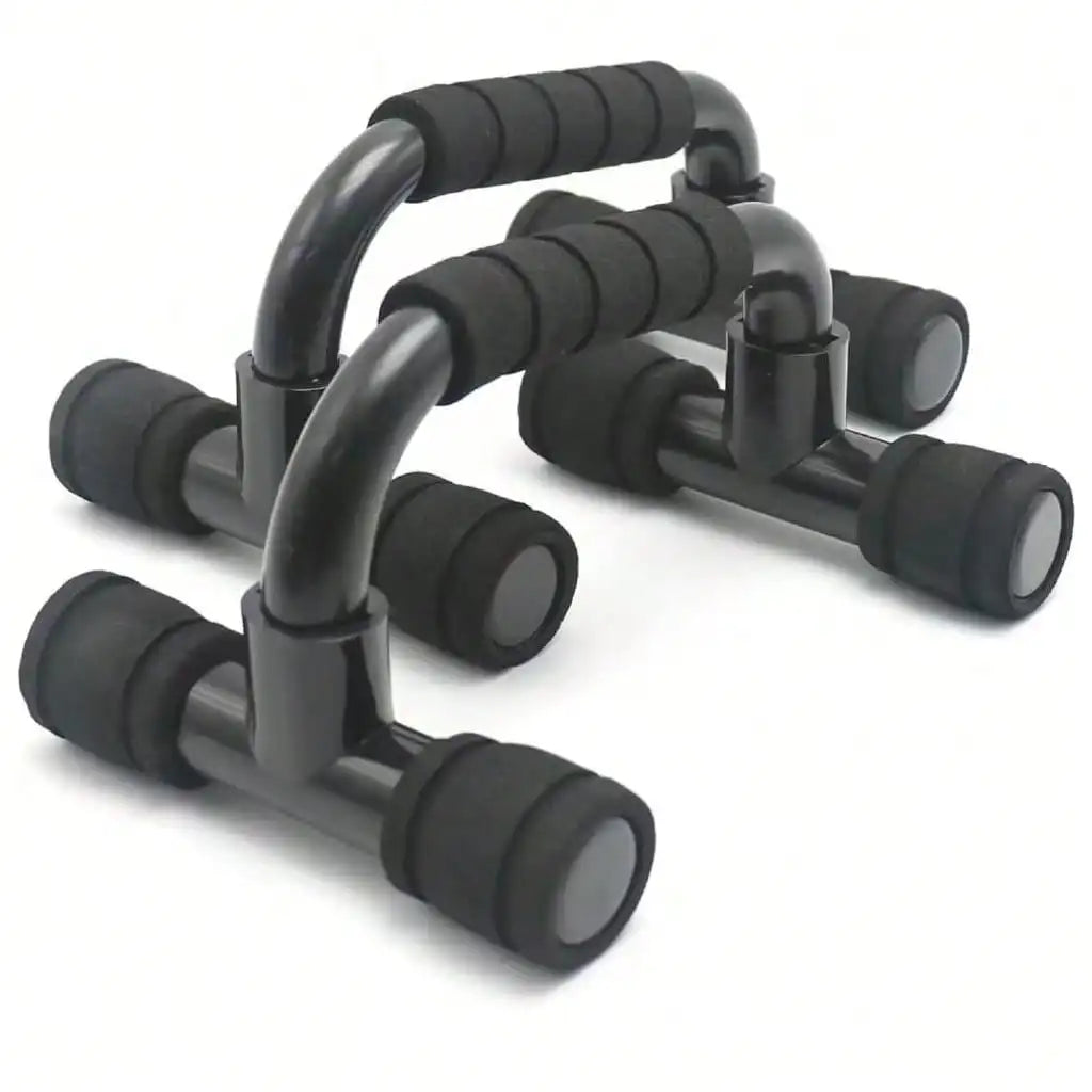 Set de Entrenamiento Portátil de 7 Piezas para el Hogar, Cuerda para Saltar, Agarrador de Mano, Barras para Flexiones, Rodillo Abdominal para Entrenamiento Muscular de Cuerpo Completo