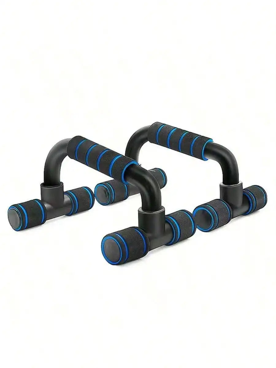 Set de Entrenamiento Portátil de 7 Piezas para el Hogar, Cuerda para Saltar, Agarrador de Mano, Barras para Flexiones, Rodillo Abdominal para Entrenamiento Muscular de Cuerpo Completo