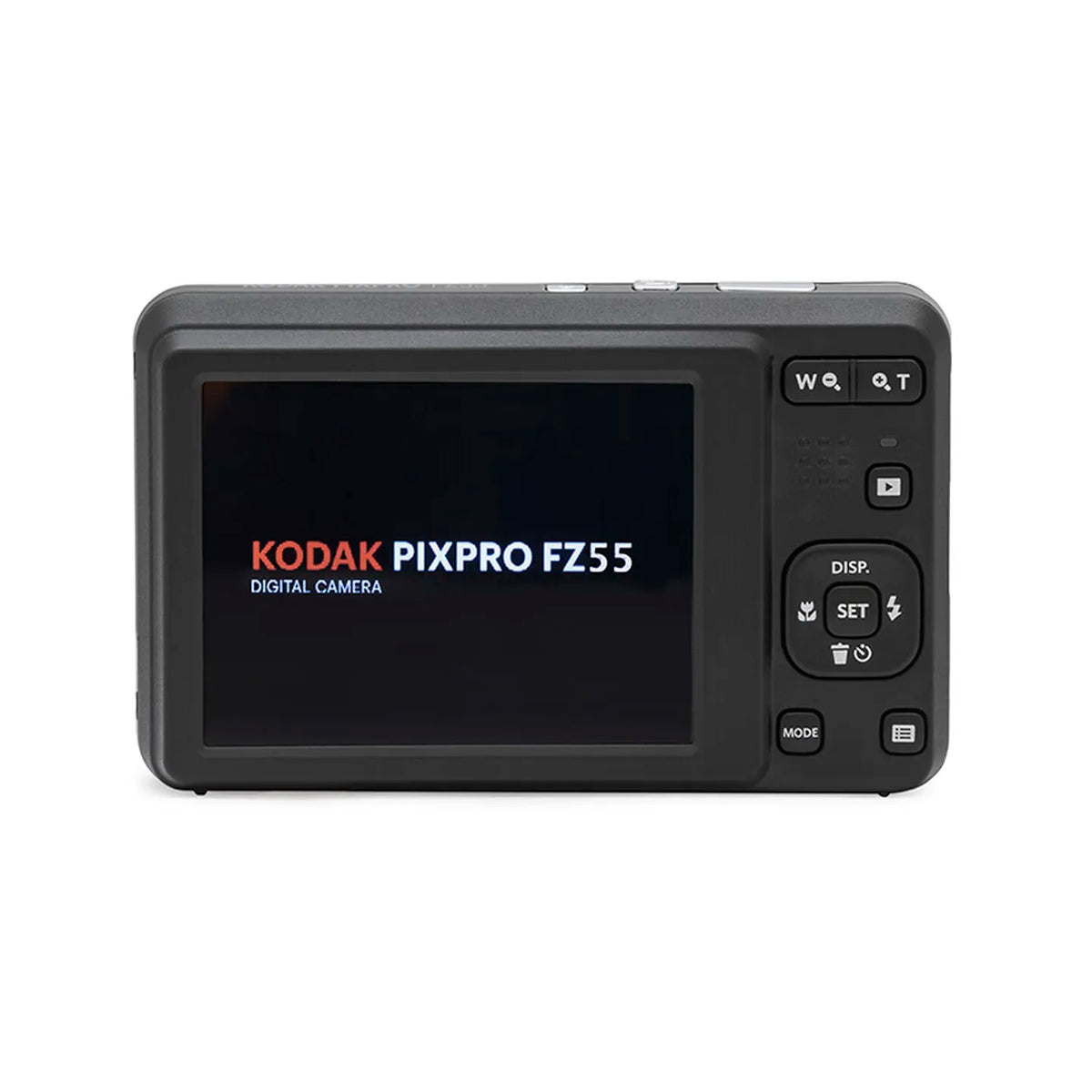 Cámara digital KODAK PIXPRO FZ55 1080P Full HD con video, pantalla LCD de 2.7'', zoom óptico 5X, gran angular de 28 mm, 16MP, para vlogging, paisajes y uso doméstico.
