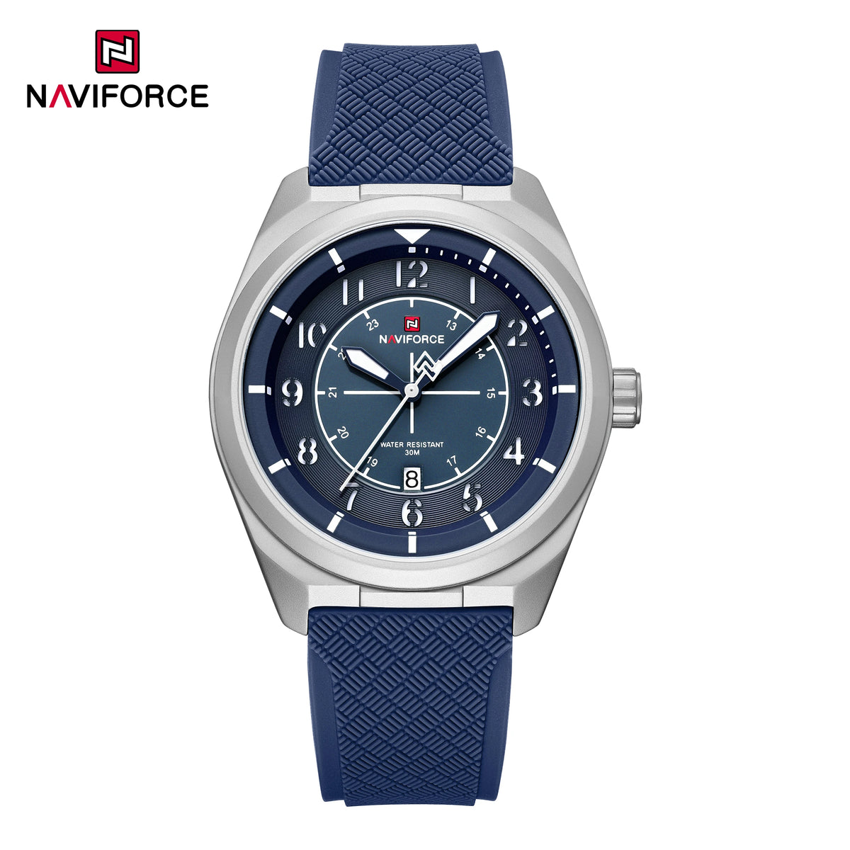 Reloj de pulsera para hombre NAVIFORCE, marca de lujo, deportivo, de moda, casual, de cuarzo, con fecha, resistente al agua, analógico