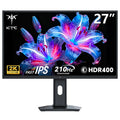 KTC H27T7P-2 Monitor para juegos IPS rápido QHD de 27 pulgadas 2560x1440 210Hz con overclocking 1ms MPRT HDR400 Adaptive Sync FreeSync G-Sync 400cd/m² 131% sRGB Soporte ergonómico Altura ajustable VESA Doble HDMI DP Luz az