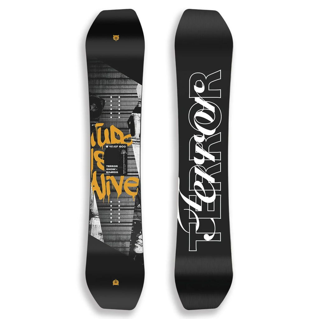 TERROR Tabla de Snowboard para Hombre, la Mejor Tabla de Snowboard Direccional de Camber para Freestyle, RESPECT