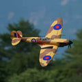 Modelo Xfly RC Spitfire Fighter, Avión Eléctrico de Ala Fija con Envergadura de 1200 mm, Modelo Ensamblado para Aficionados Adultos