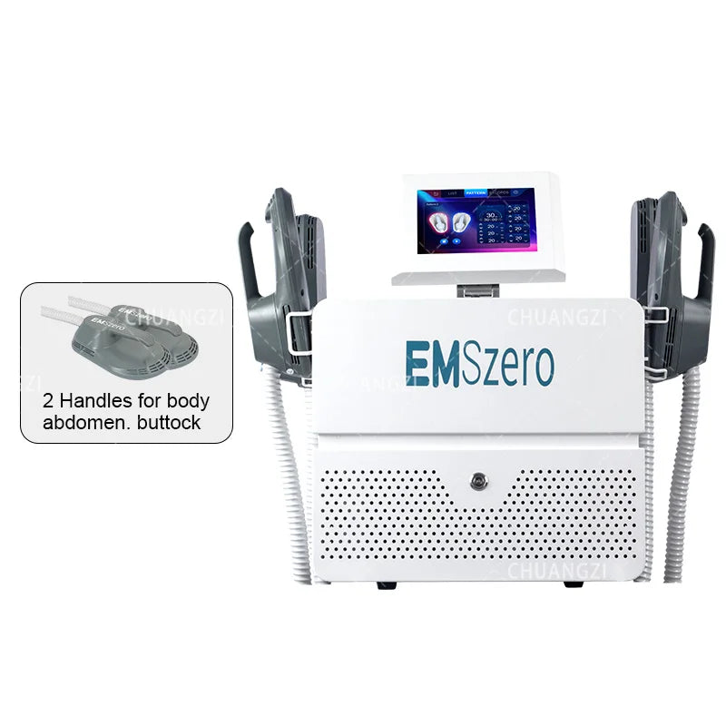EMSzero 15 Tesla 6500W NEO, Máquina de Terapia de Estimulación Muscular Electromagnética para Adelgazar y Quemar Grasa
