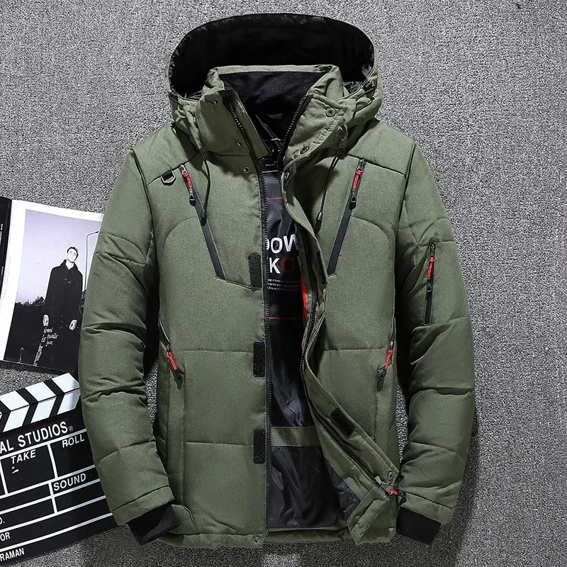 Nuevo Conjunto de Chaqueta y Pantalones de Esquí Térmicos para Invierno, Traje de Snowboard para Hombre, Ropa Abrigada para Moto de Nieve, Overol