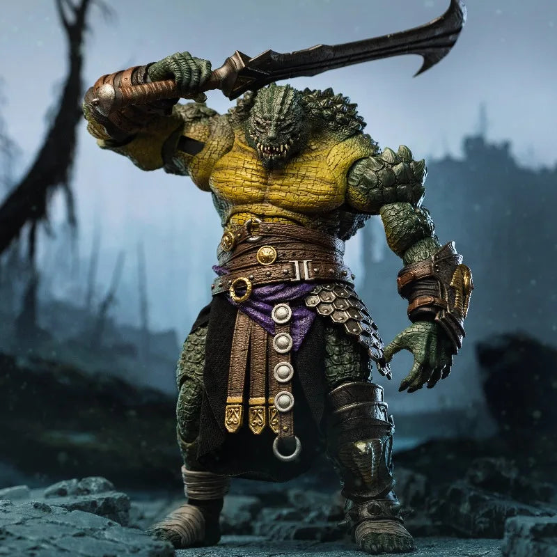 【ENVÍO INMEDIATO】Xesray Studio, serie Combatants: lucha por la gloria, 022, The Crocodile Man Tukhoris, «Las mandíbulas de Sobek», figura de acción a escala 1/12.