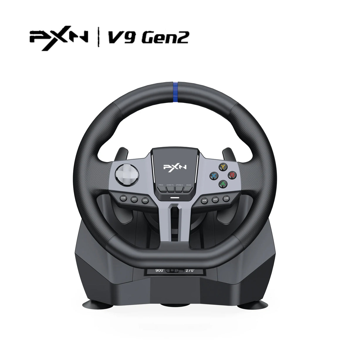 Volante de carreras PXN V9 Gen2 para juegos de 900 grados, simulador de coche, PC, PS4, Switch, simulador de conducción para ordenador, Euro Truck Simulator