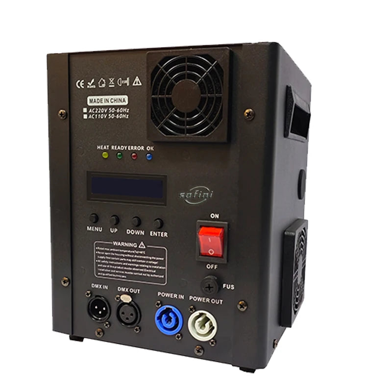 Flightcase 2 uds 600W 700W máquina de chispa fría DMX batería inalámbrica remota fuegos artificiales-ks fuente etapa máquina de chispa