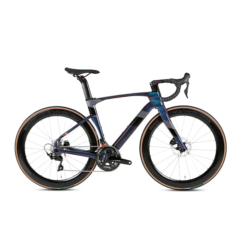 TWITTER CYCLONEpro SHIMRN UT R8020-22S Internal Cable Routing Competition T800 Carbon Fiber Bike Pure oil disc brakes bicicleta