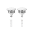 Bombillas de iluminación fotográfica LED de 65W, lámpara Base E27 con Control remoto, bombilla de luz diurna regulable para Softbox de estudio fotográfico