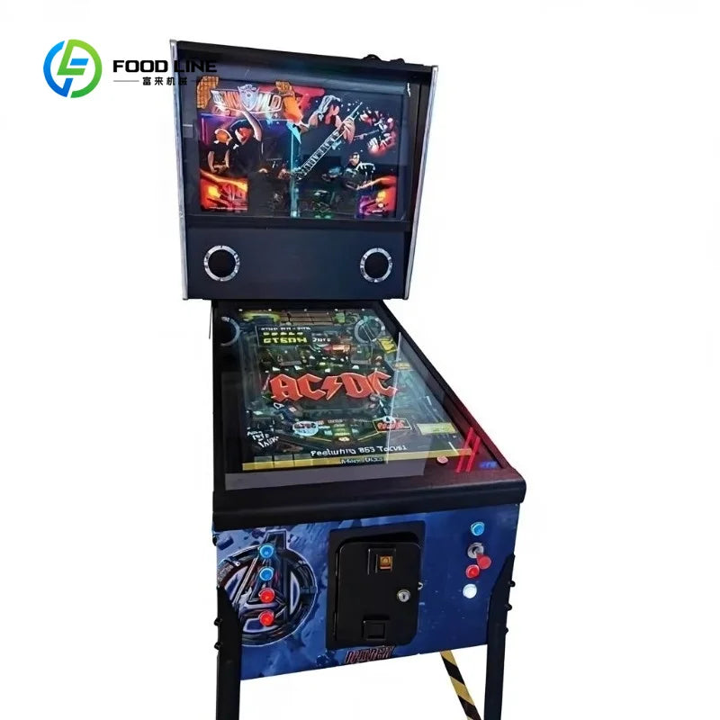 Máquina de pinball eléctrica retro personalizada con monedas, multijuego HD, para uso doméstico y comercial