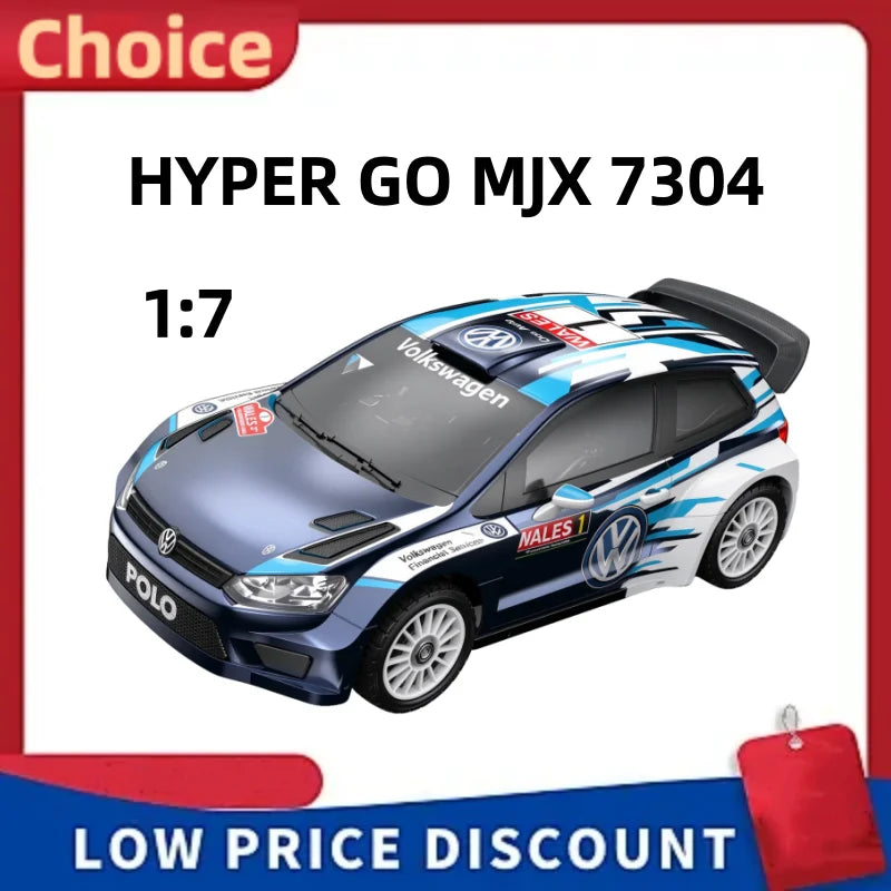 HYPER GO MJX 1:7 7304, camión de juguete a control remoto, 60 km/h, motor sin escobillas de 120 A, ajuste eléctrico (4S), vehículo todoterreno, coches de control remoto para adultos.