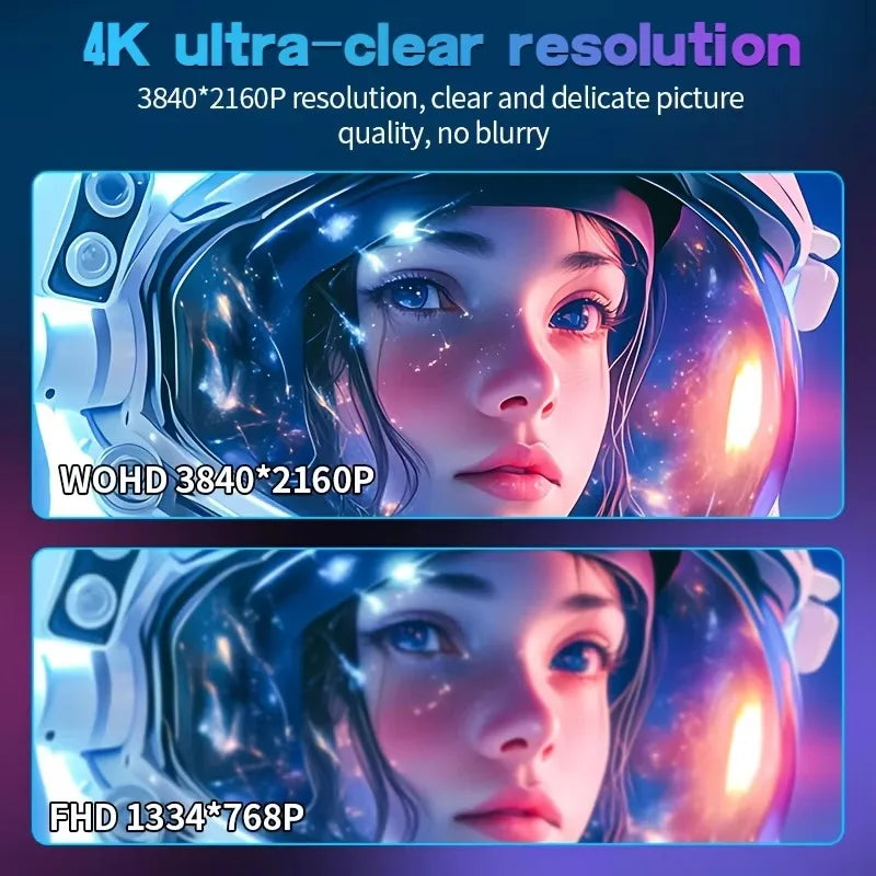 Monitor para juegos Crua GF005 de 28 pulgadas, 4K UHD, con pantalla IPS de 3840 x 2560, 60 Hz, compatible con AMD FreeSync, diseño sin bordes, tecnología para el cuidado de la vista, monitor plano para juegos, trabajo de of