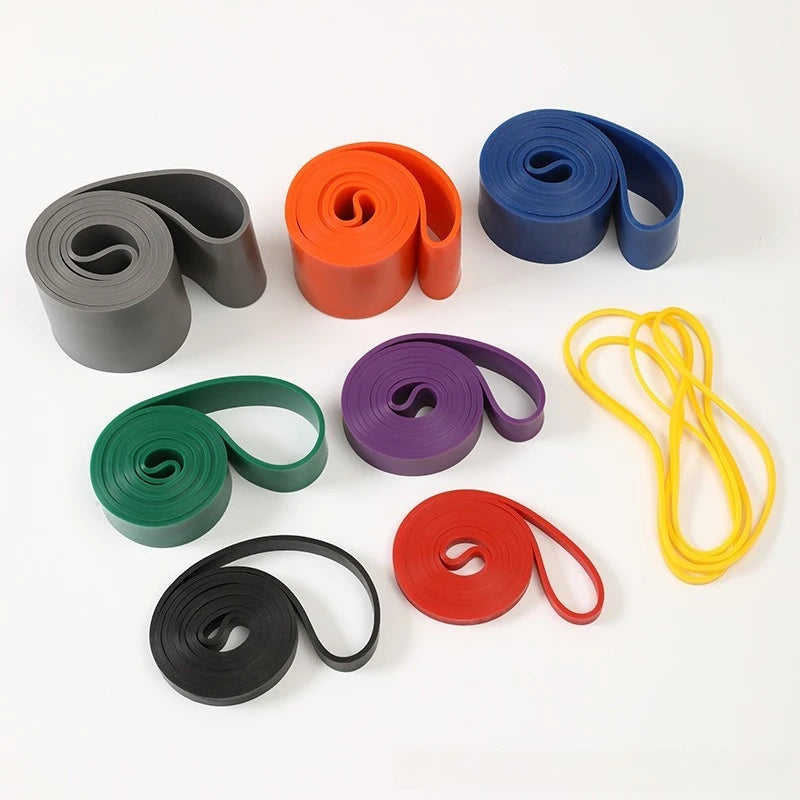 Bandas de resistencia para asistencia en dominadas, para hombres y mujeres, ejercicio en casa, estiramiento, entrenamiento de fuerza, equipo de entrenamiento, banda de yoga