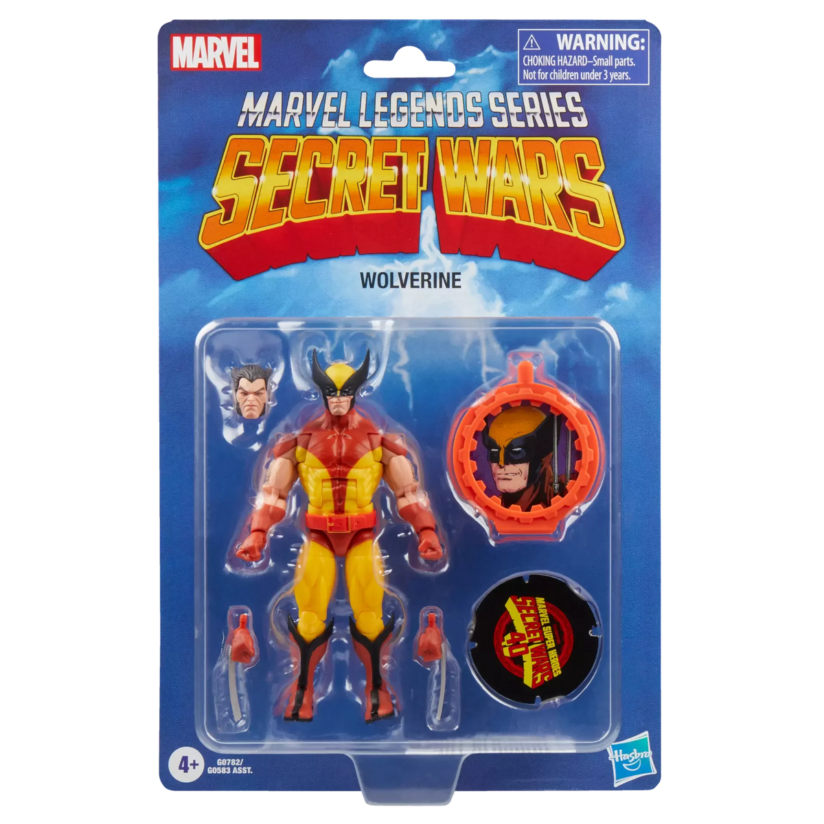 Nuevo Original Hasbro Marvel Legends serie Secret Wars Wolverine figuras de acción de juguete modelo de regalo