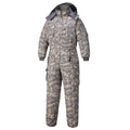 Mono impermeable de invierno para hombre y mujer, Parka de esquí de una pieza, mono, chaqueta de camuflaje para deportes al aire libre, monos cálidos con capucha