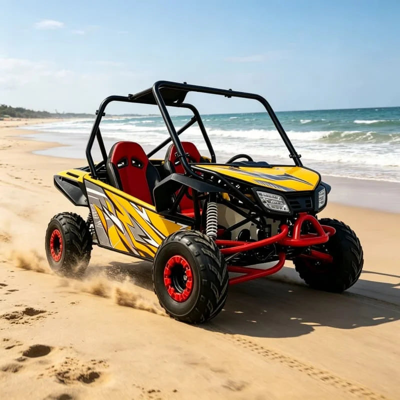 Cuatrimoto ATV para Adultos de 400cc, 4x4, Todoterreno, con Suspensión Independiente y Frenos de Disco, para Montaña, Personalizable