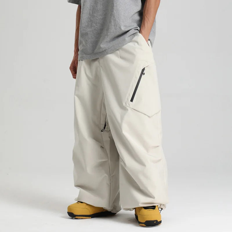 Pantalones de Nieve Holgados para Hombre y Mujer 2026, Pantalones Deportivos para Snowboard y Esquí, Impermeables, Resistentes al Viento, Aislantes, Transpirables para Adultos