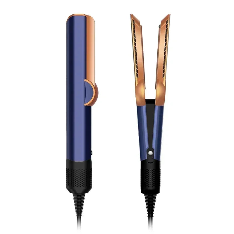 2 en 1: plancha para alisar el cabello y secador profesional, con calentamiento rápido, ideal para peinar el cabello, no daña el cabello, tanto si está húmedo como seco, herramienta para uso en salones de belleza y en cas