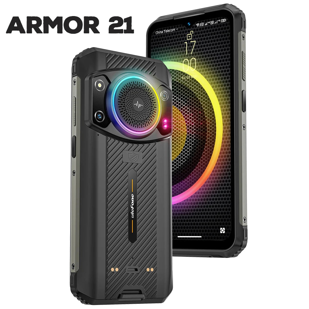 Teléfono resistente Ulefone Armor 21, 16 GB de RAM, 256 GB de ROM, smartphone Android, teléfono móvil G99, 64 MP, 9600 mAh, versión global 4G