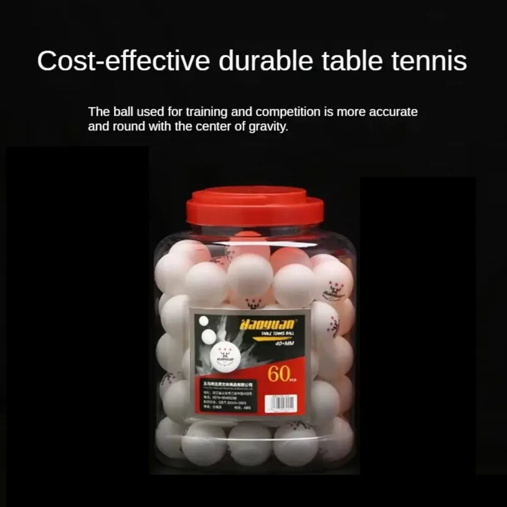 Pelotas de tenis de mesa profesionales de 3 estrellas, D40+ mm, 2,8 g, fabricadas con un nuevo material de plástico ABS, para adultos, ideales para entrenamiento y competición.