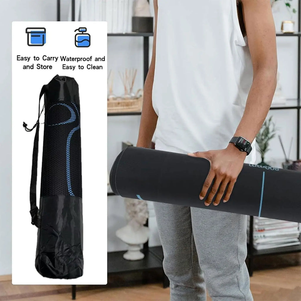 Estera de Yoga para placa Abdominal, rueda de rodillo Ab, amortiguador antideslizante para Yoga, ejercicio silencioso, entrenamiento de Pilates en el suelo para mujeres y hombres