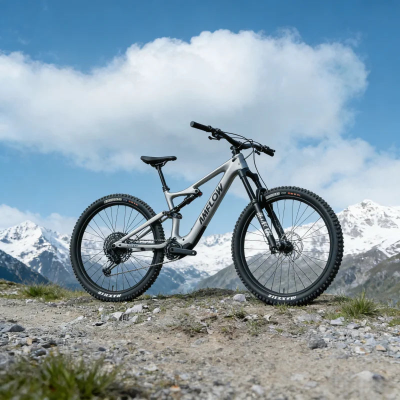 Bicicleta eléctrica de montaña de enduro Amflow PL Carbon Medium 800Wh para todo terreno