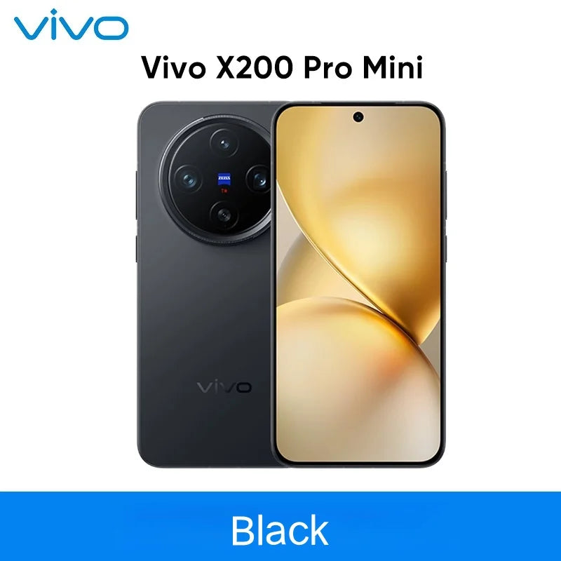 Nuevo Vivo X200 Pro Mini OriginOS 5 pantalla AMOLED de 6.31" 120Hz Dimensity OTA batería de 5700mAh carga de 90W cámara de 50.0MP