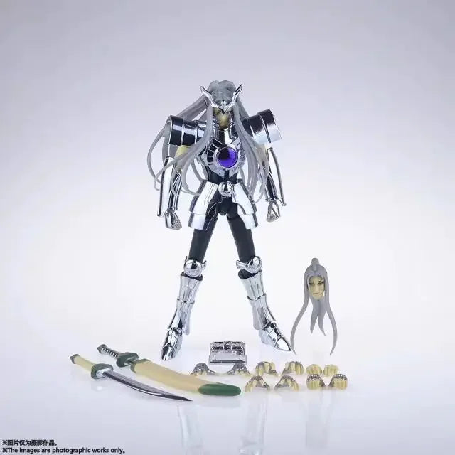 Figura de acción de los Caballeros del Zodiaco, Silver Knights, de CS Model Saint Seiya Myth Cloth EX: Centauro Babel/Arachne/Dante/Capella/Asterion