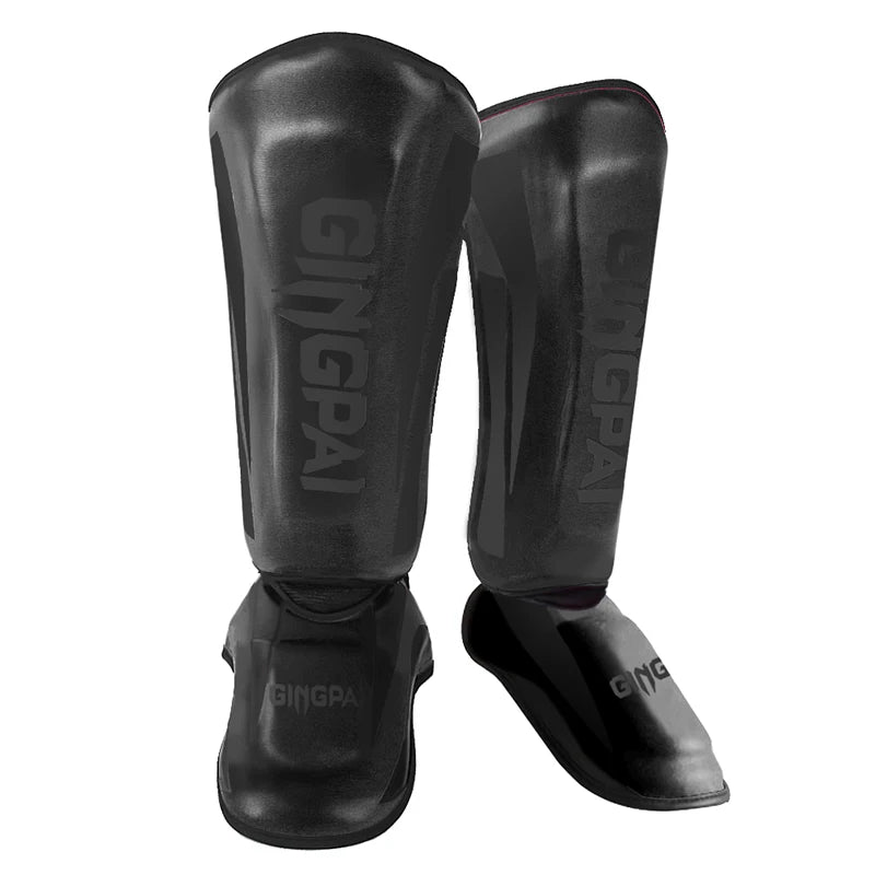 Kickboxing boxeo espinilleras Muay Thai artes marciales Sanda Wushu Protector de piernas Taekwondo tobilleras