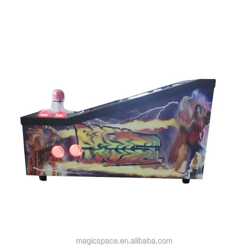 Máquina de Entretenimiento de Pinball Virtual 3D 4K, Máquina de Pinball Mecánica que Funciona con Monedas, Máquina de Juegos de Arcade en Venta