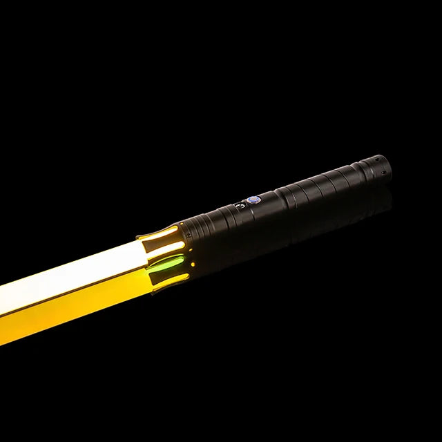 Sable de luz metálico RGB para cosplay, espada de luz, barra luminosa Kpop, espada de juguete para rave, intermitente