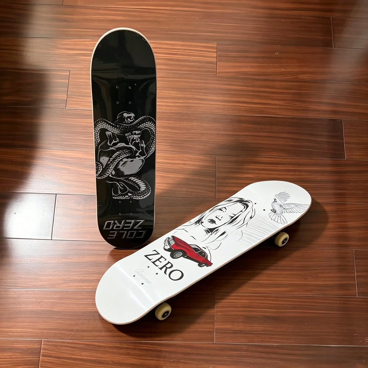 Hecho con 100% arce canadiense, patineta - Construcción de 7 capas, doble curvatura, opciones de tamaño: 7.75/8.0/8.25/8.5 pulgadas