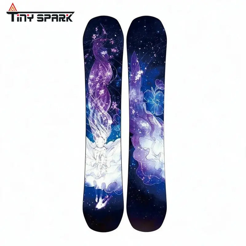 Equipo de Snowboard de Fibra de Carbono para Adultos, Estilo Libre, Universal, Resistente al Desgaste, Antideslizante, para Montaña