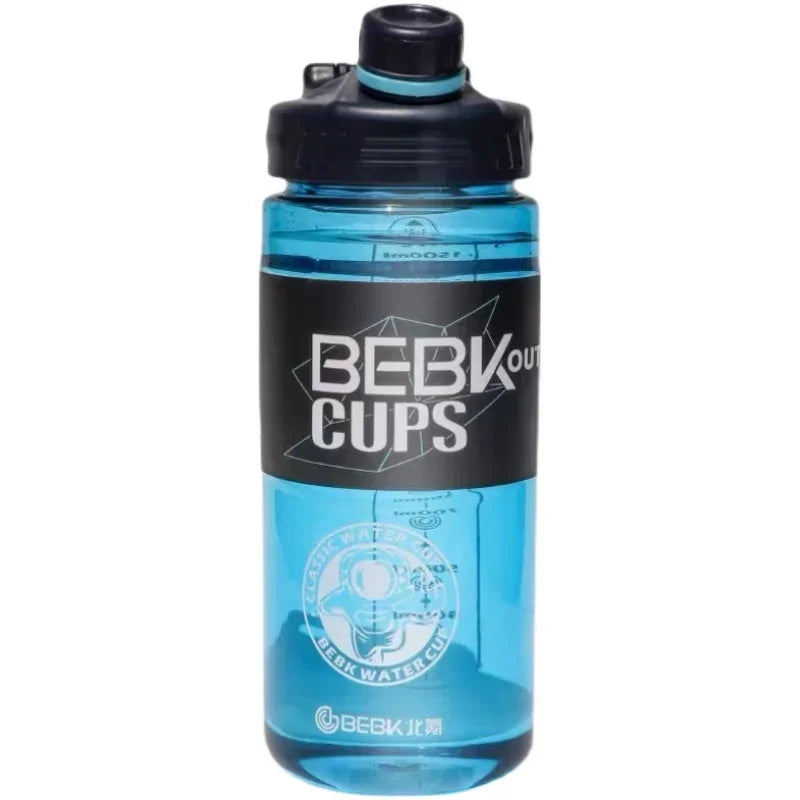 Botella de agua resistente para gimnasio, 2L, 3L, más grande, para deporte, con pajita, escuela, sin BPA, botellas de bebida, hervidor de viaje